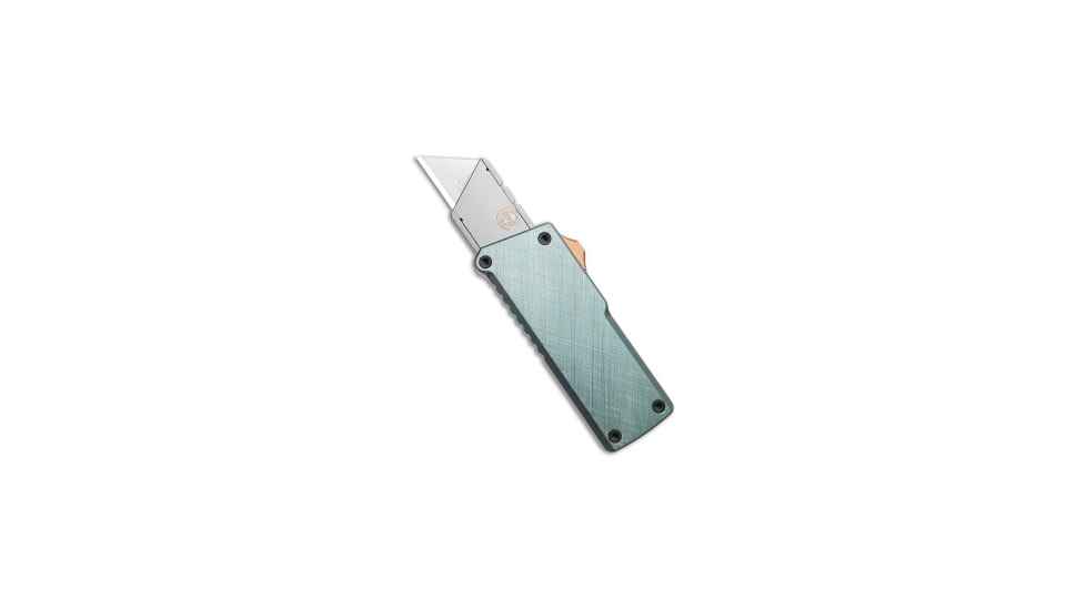 Chaves Chaves Handy Utility Blade CHUB OTF Blue Steel Cross Hatch Al 1" Utility, Blue, adult, BHQ-223894