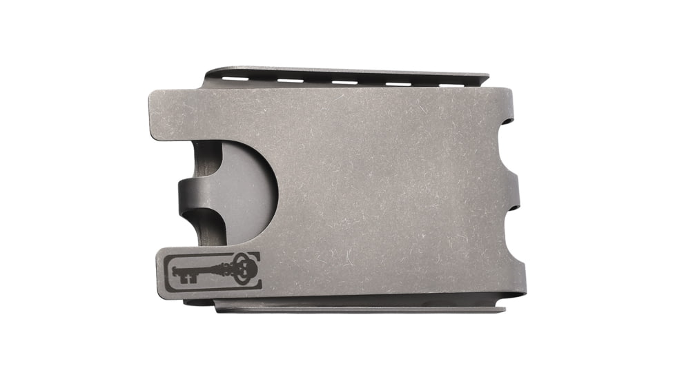 Chaves Knives Ti-Fold Wallet Cash &amp; Card, 3.5in x 2.25in x 0.9in, Titanium, TI-FOLD CASH &amp; CARD