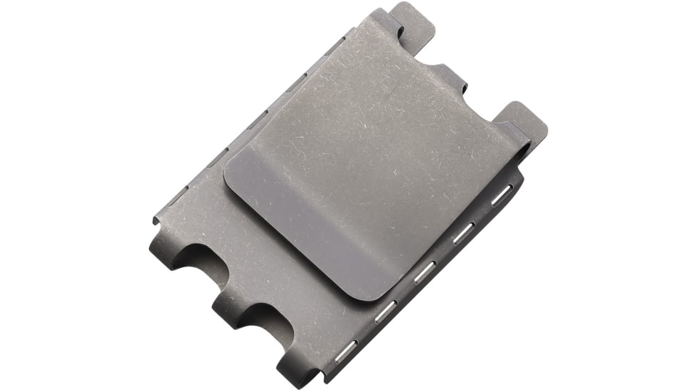 Chaves Knives Ti-Fold Wallet Cash &amp; Card, 3.5in x 2.25in x 0.9in, Titanium, TI-FOLD CASH &amp; CARD