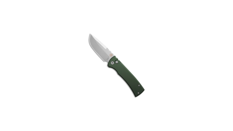 Chaves, Pro-Tech Chaves Knives Redencion Automatic Knife Green Aluminum 3.4" SW, Green, CPM S35VN, adult, BHQ-228114