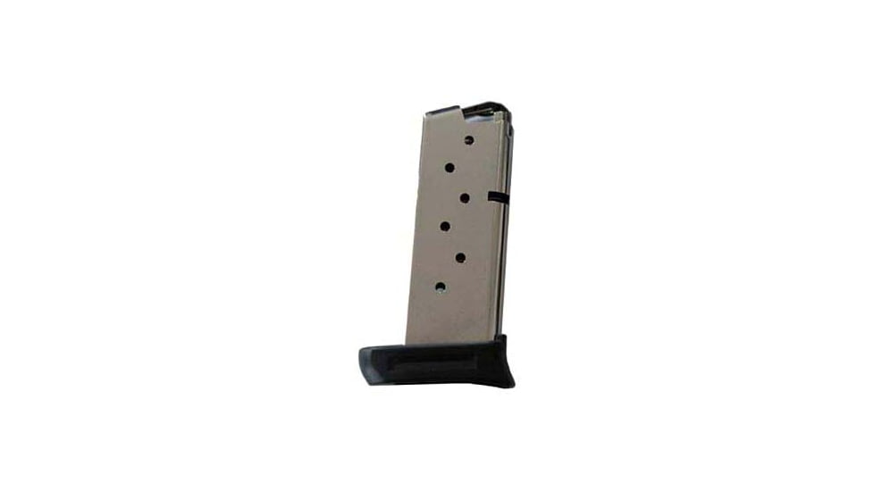 Check-Mate Industries Sig Sauer P938 9mm Luger 6 Round Pistol Magazine, Silver, CM99386