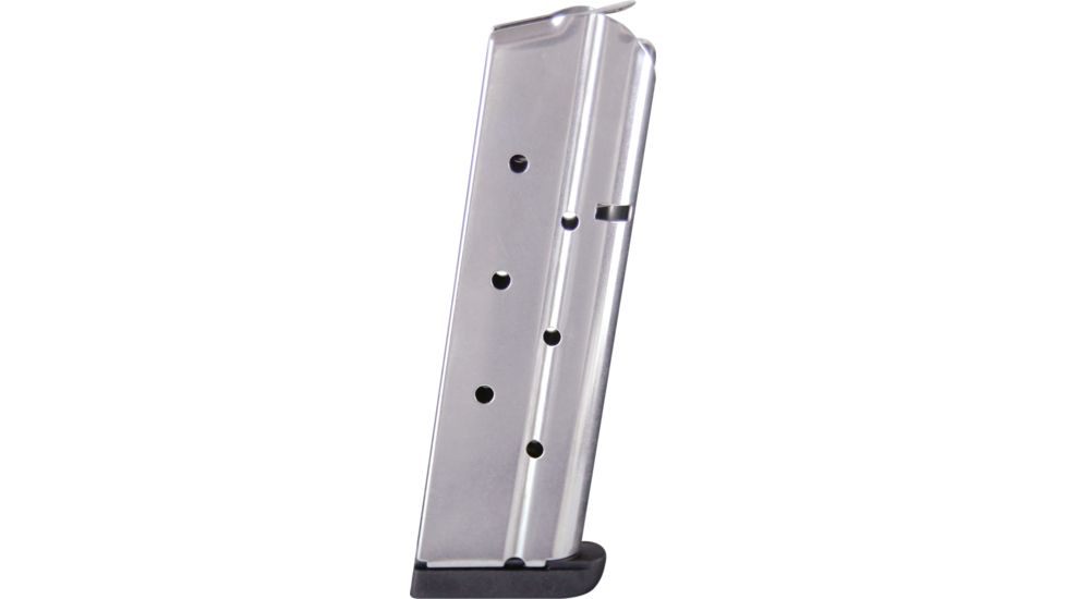 Check-Mate Industries Magazine, 1911, 10mm, Removable Base, 8-Round, Stainless CM10MM-8-S-RB