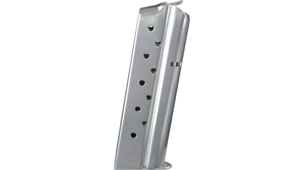 Check-Mate Industries Magazine, 1911, .38 Super, Welded Base, 9-Round, Stainless CM38S-9-S