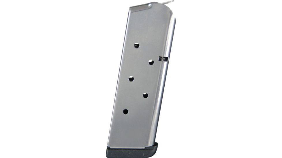 Check-Mate Industries Magazine, 1911, .45 ACP, CMF, Removable Base, 7-Round, Stainless CM45-7-S-CMF-RB