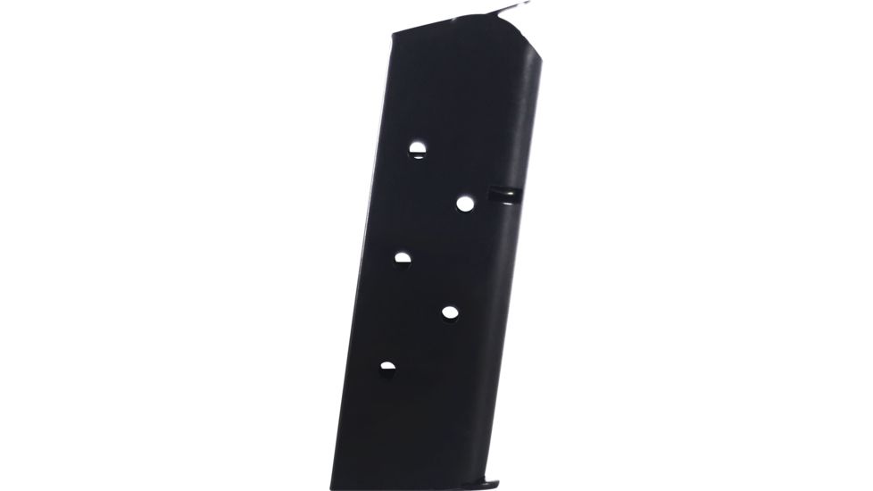 Check-Mate Industries Magazine, 1911, .45 ACP, Compact, Welded Base, 6-Round, Blue Carbon CM45-6C-B