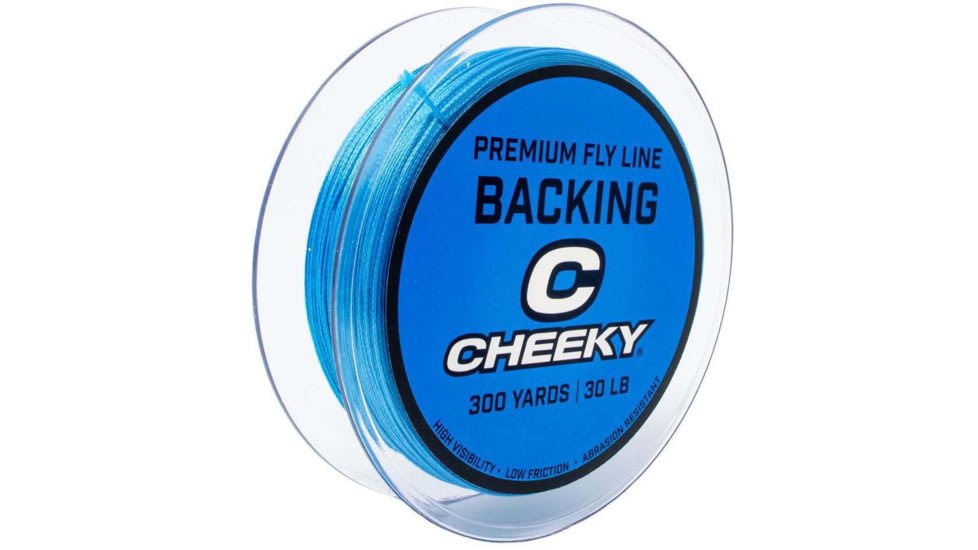 Cheeky Fishing Premium Fly Line Backing, 30 lb, Blue, C-BAC-30B-300