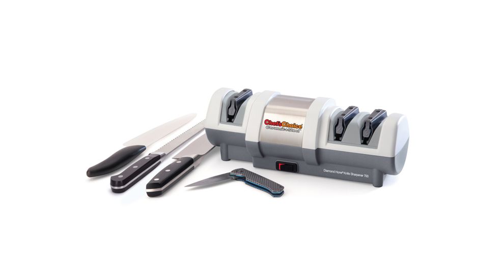 Chef's Choice Ceramic+Steel 700 Electric Knife Sharpener, 0170000