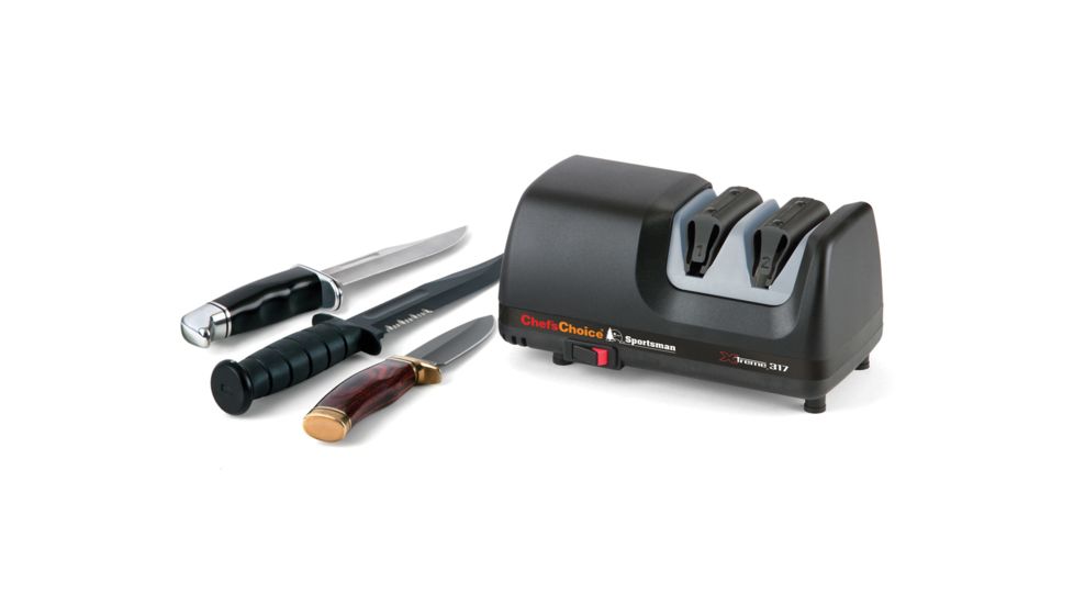 Chef's Choice Diamond Hone EdgeSelect 120 Knife Sharpener, Black, 0317001