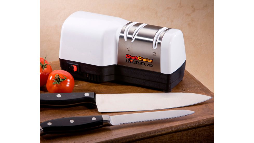 Chef's Choice Hybrid Diamond Hone 220 Knife Sharpener, Clam Pack, 022S000