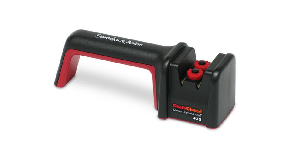 Chef's Choice Diamond Hone 435 Manual Sharpener For Santoku/Asian Knives, 9.5 x 5 x 2.625 4350100