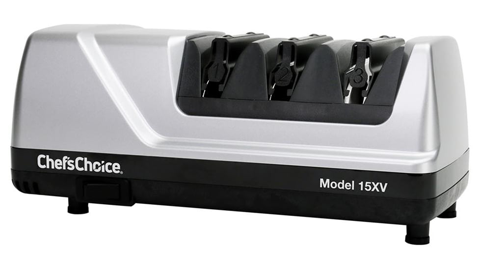 Chef's Choice Trizor XV EdgeSelect 15 Knife Sharpener, Platinum, 0101500