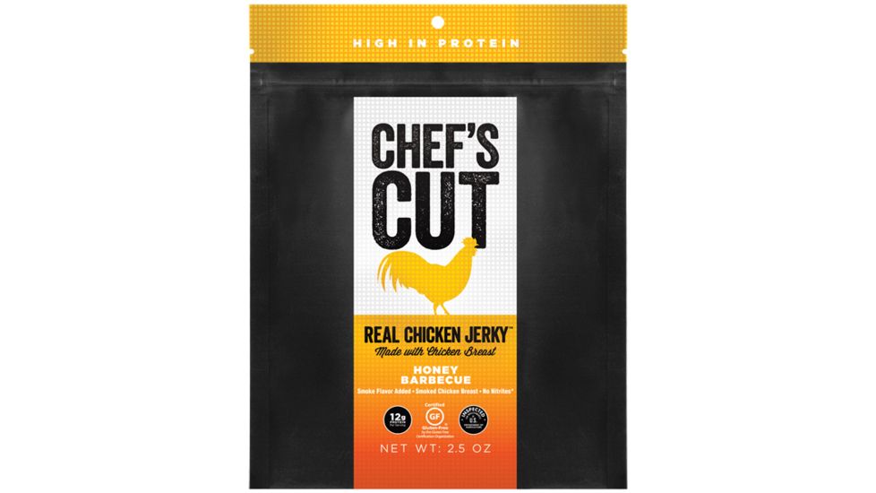 Chefs Cut Real Chicken Jerky - Honey Barbecue-2.5 oz