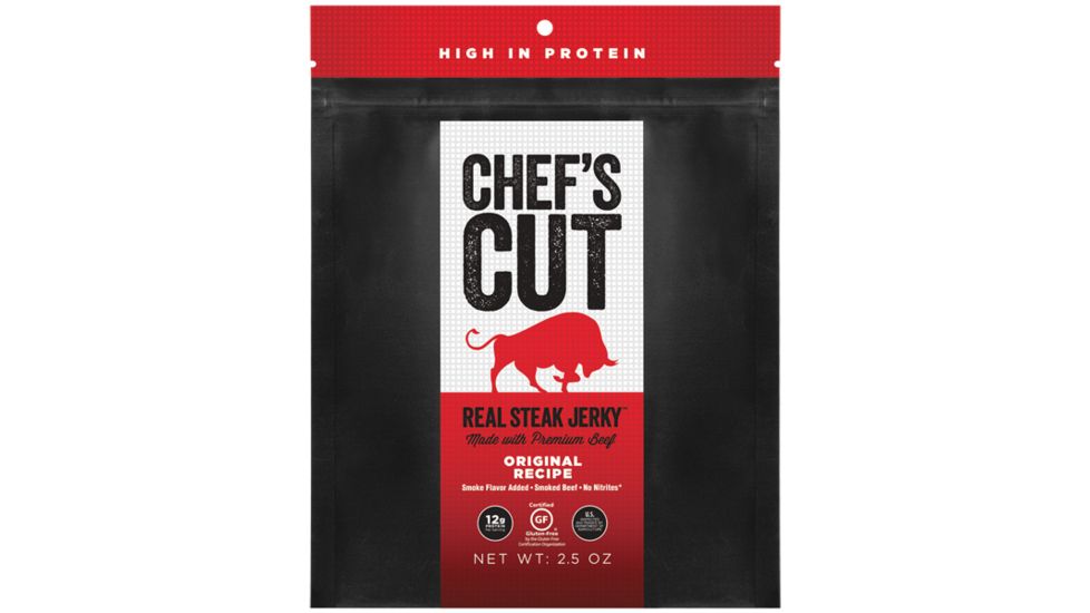 Chefs Cut Real Steak Jerky - Original Recipe-2.5 oz