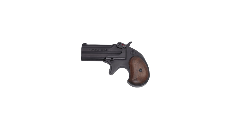 Chiappa Firearms Double-Eagle-Derringer Pistol, .22 Long Rifle, 3in barrel, aluminum alloy frame, smooth walnut grip, 2-barrel, , 2 round magazine, CADED-.22LR-3-1-FRRMPG