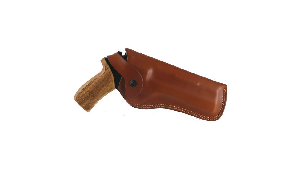 Chiappa Firearms Chiappa Holster 6'' Leather Brown For Chiappa Rhino