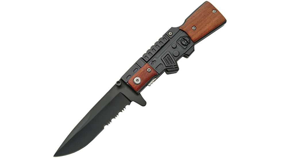 China Made AK47 Linerlock A/O Knife, 300226WD