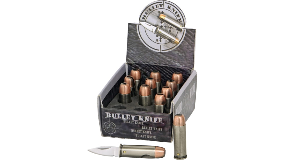 China Made Bullet Knife Display
