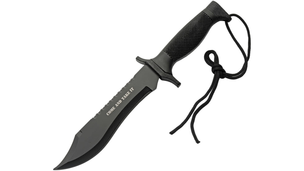 China Made Combat Knife Black