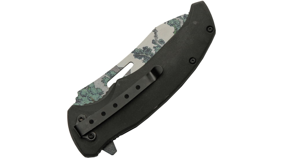 China Made Forest Samurai Linerlock A/O