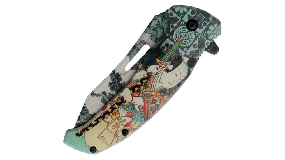 China Made Forest Samurai Linerlock A/O