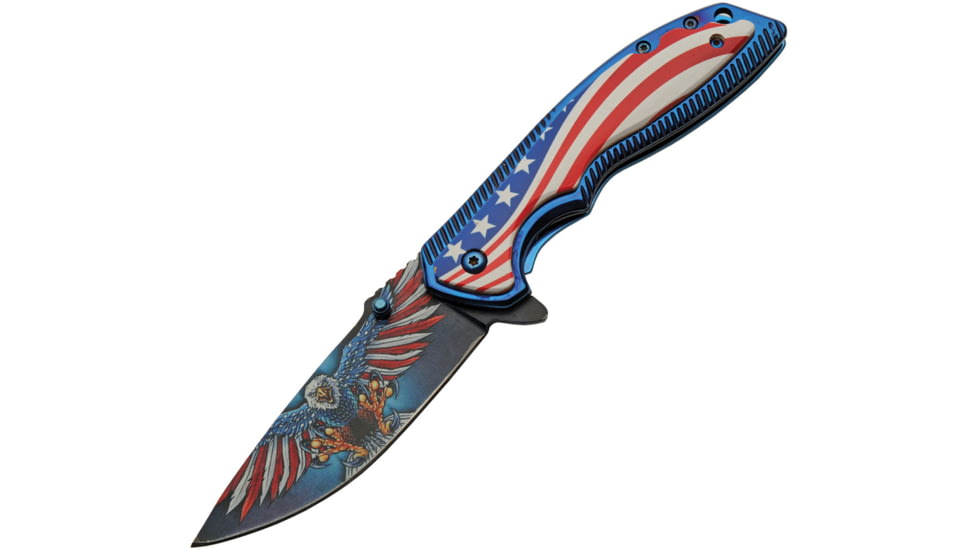 China Made Freedom Eagle Linerlock A/O