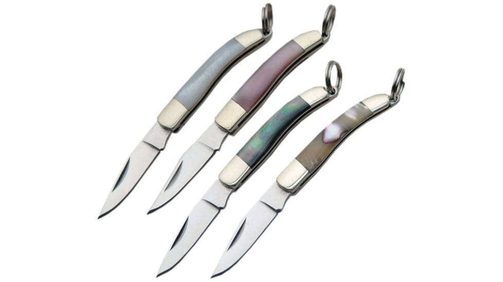 China Made Keychain Knife Set MOP, 210614