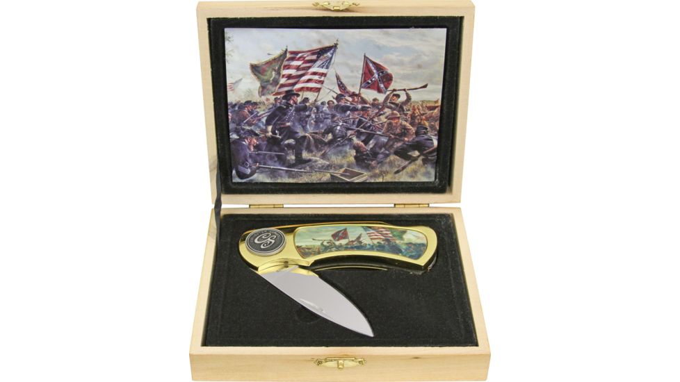China Made Knife and Wooden Box Display Gift Set CN6027