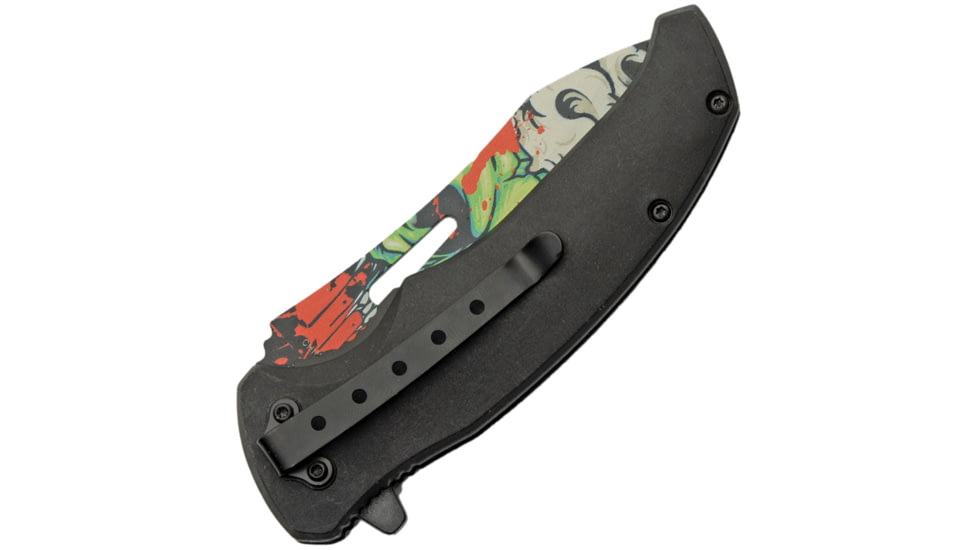 China Made Radium Skull Linerlock A/O