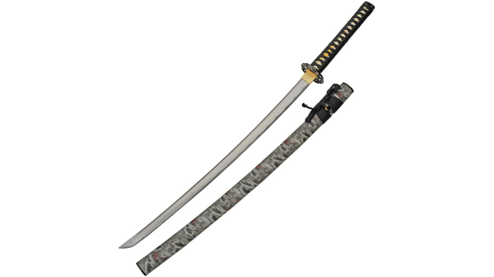 China Made Snarling Wolf Katana