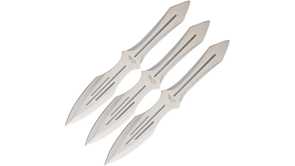 China Made Three Piece Knife Throwing Set, Contoured handle, 211230-SL