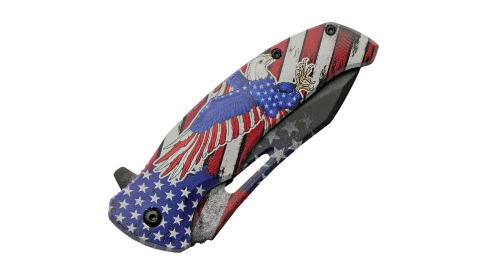 China Made USA Eagle Linerlock A/O