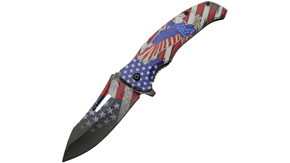 China Made USA Eagle Linerlock A/O