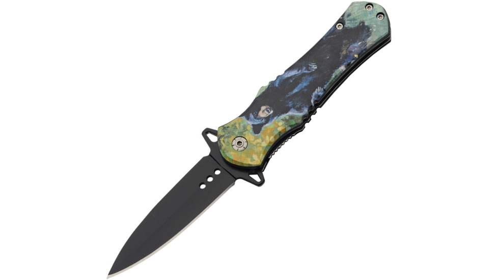 China Made Wildlife Linerlock A/O Bear