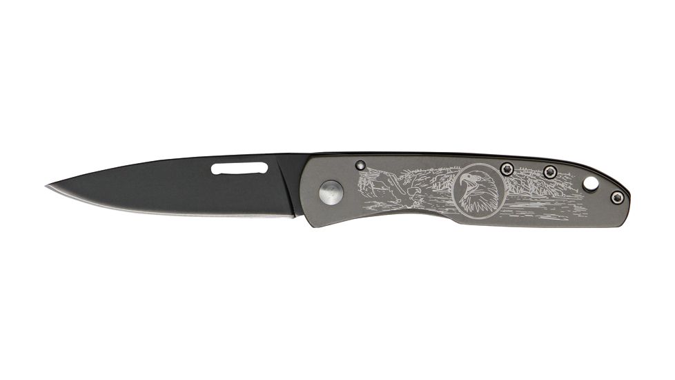 China Made Wildlife Series Stainless Knife, Black CN210891EG