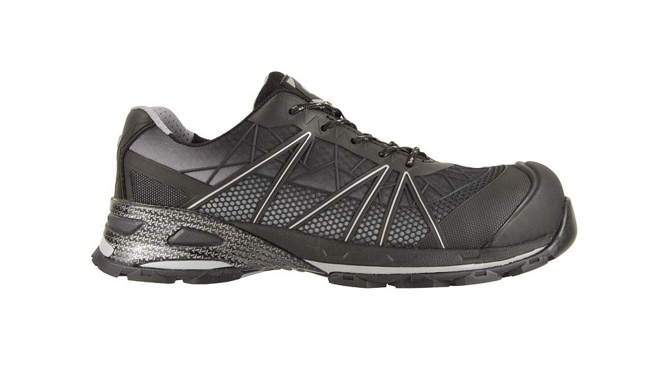 Chinook Footwear Cobra Mens Shoes, Black/Silver, 10 7600-001-10