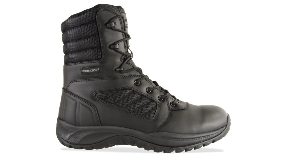 Chinook Footwear Cover 8 inch Leather and Mesh Tactical Boot - Mens, Black, 9, 5020-001-9