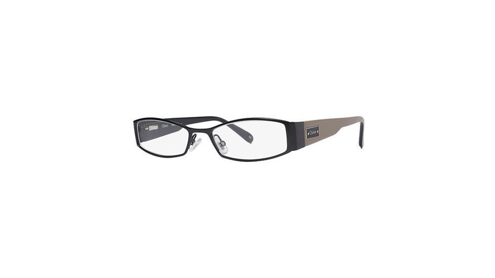 Chloe CL1154 Eyeglass Frames - Frame Black/Mole, Size 51/18mm CL115401