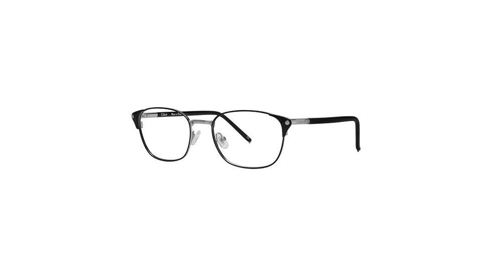 Chloe CL1178 Eyeglass Frames - Frame Black/silver, Size 52/18mm CL117801