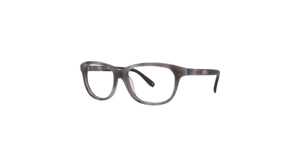 Chloe CL1285 Progressive Prescription Eyeglasses - Frame Grey Horn CL128503