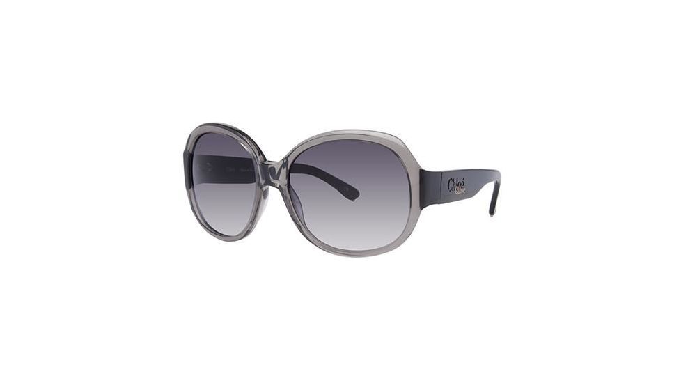 Chloe CL2214 Sunglasses - Frame Black, Lens Color Gradient Grey, Size 60/17mm CL221401