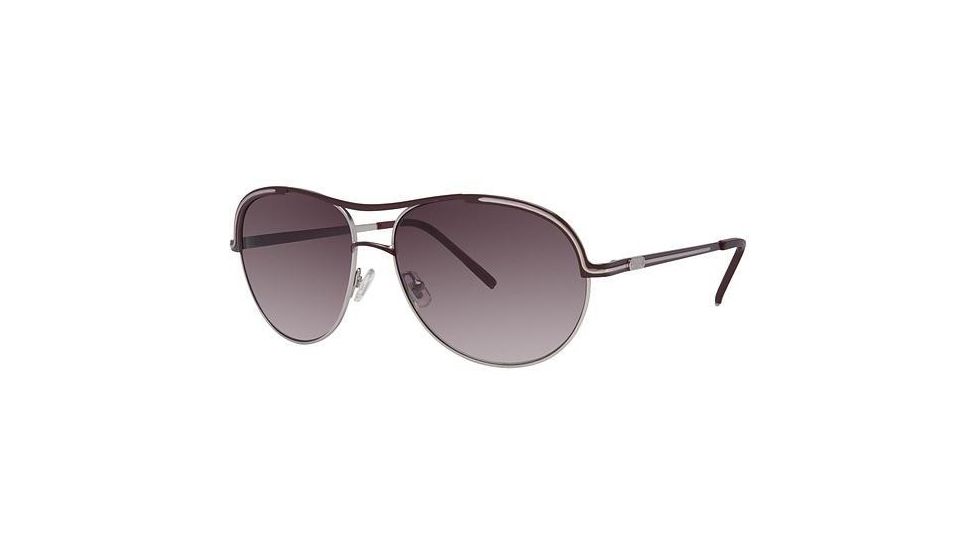 Chloe CL2245 Sunglasses - Frame Claret, Lens Color Gradient Brown CL224503