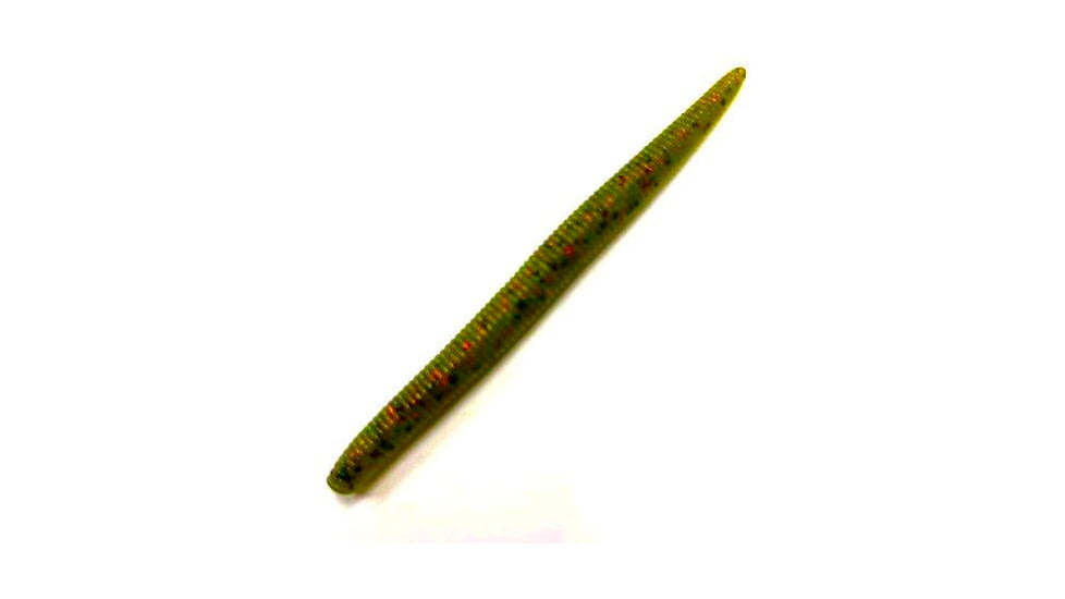 Chompers Finess Rig Worm, 1, 4in, Watermelon/Red Flake, FRW415-8