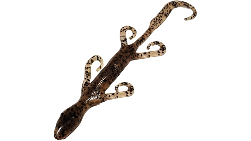 Chompers Lizard Creature Bait, 1, 6in, Pumpkin Pepper, L6S9-3