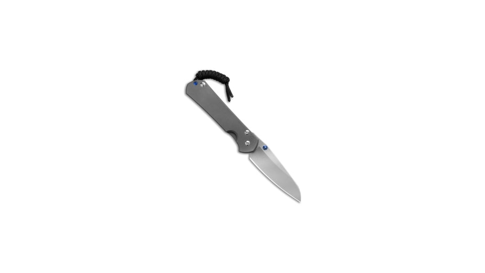 Chris Reeve Chris Reeve Small Sebenza 31 Plain Insingo LH Titanium 3.00" Stonewash, Gray, CPM MagnaCut, adult, BHQ-145991