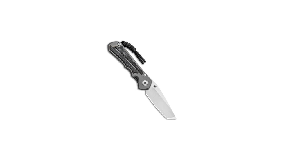 Chris Reeve Knives Chris Reeve Knives Left-Hand Small Inkosi Tanto Micarta Frame Lock 2.75" SW, Black, CPM S45VN, adult, BHQ-100353