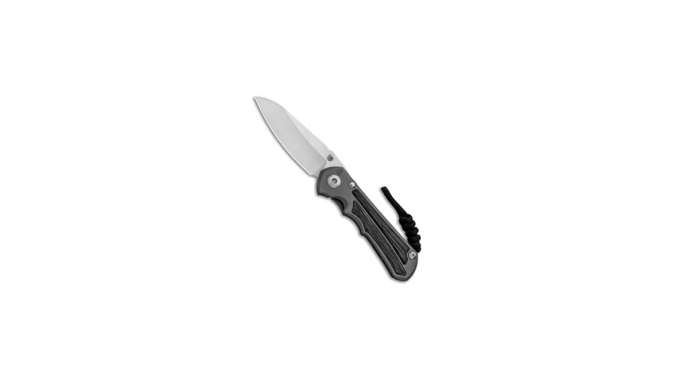 Chris Reeve Knives Small Inkosi Insingo Folding Knife, 2.75in, CPM S35VN, Sheepsfoot Blade, Micarta, Black/Gray Handle, Black/Gray/Gray, 6.50 inch, BHQ-70985