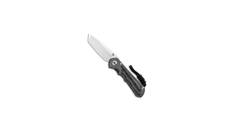 Chris Reeve Knives Small Inkosi Folding Knife, 2.75in, CPM S35VN, Tanto Blade, Micarta, Black/Gray Handle, Black/Gray/Gray, 6.50 inch, BHQ-92359