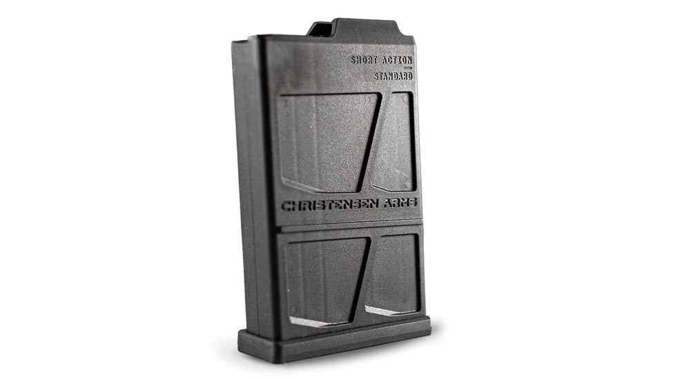 Christensen Arms AICS-Compatible Magazine, Short-Action Standard, 10 Rounds, Black, Medium, 810-00022-00