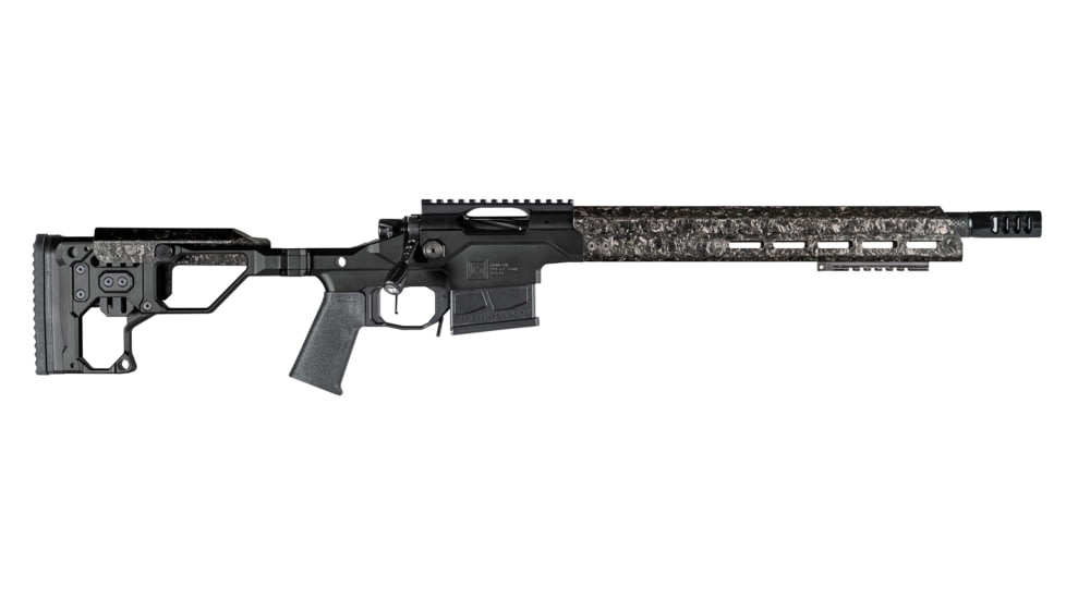 Christensen Arms MPR CF Bolt Action Rifle, .223 Remington, 16in Barrel, 1-8, Aluminum Black Stock, Nitride Black, 8010301500-FRRMPG