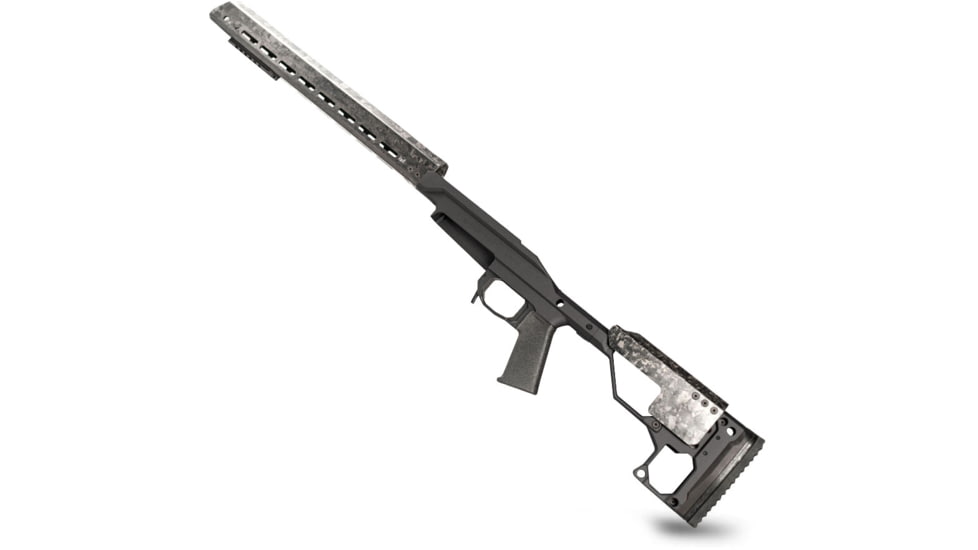 Christensen Arms Modern Precision Rifle Chassis, 17 in, Remington 700, Short Action, Black Anodized, Medium, 810-00001-01